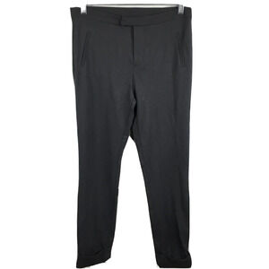 Gramercy 22 Pants Womens Sz S Black High Rise Cuffed Slim Pants Trousers Stretch